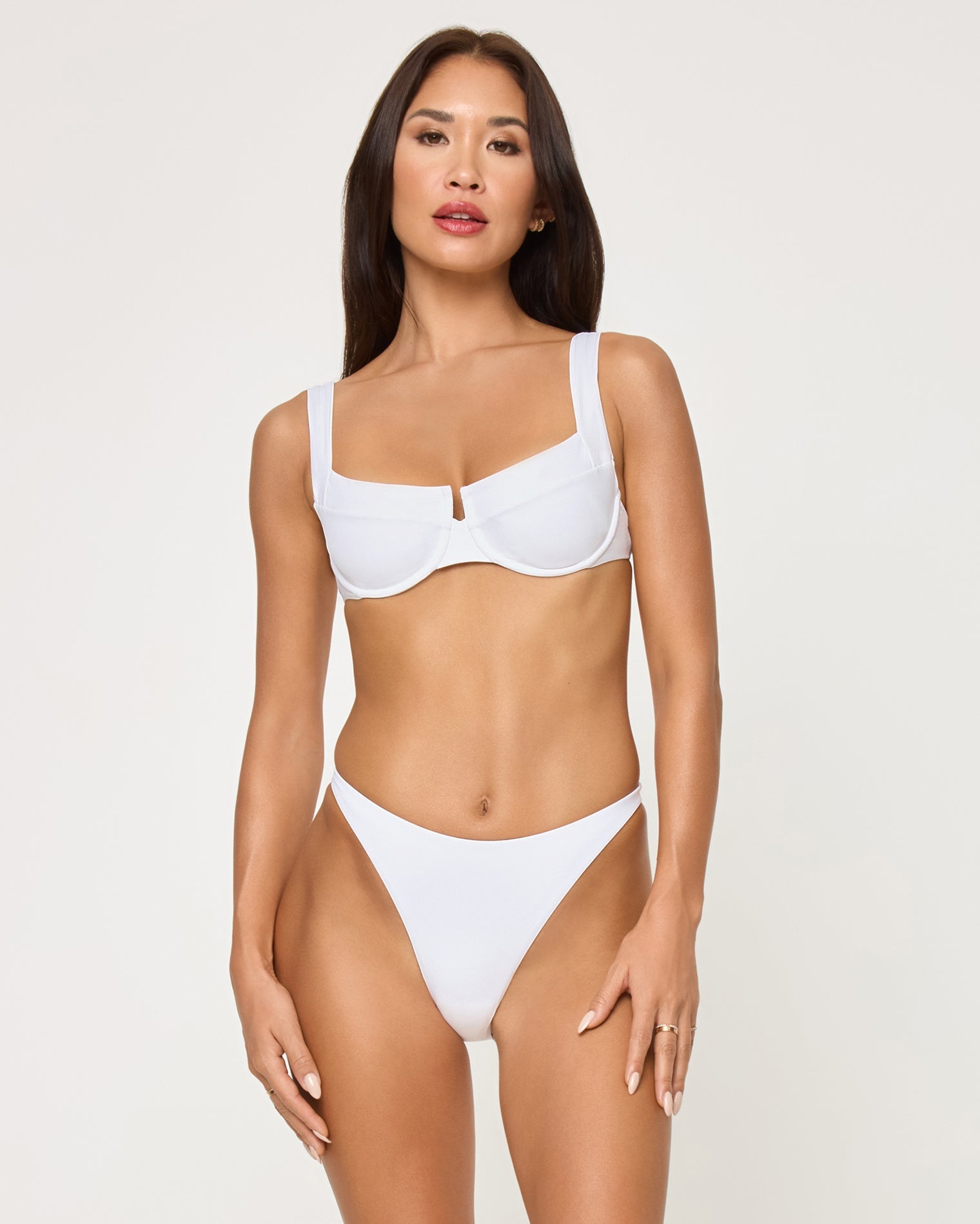 Leilani Bikini Bottom | Bitsy | White