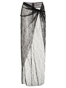 Women | LaQuan Smith | Maxi Skirt With Wrap Hip Detail