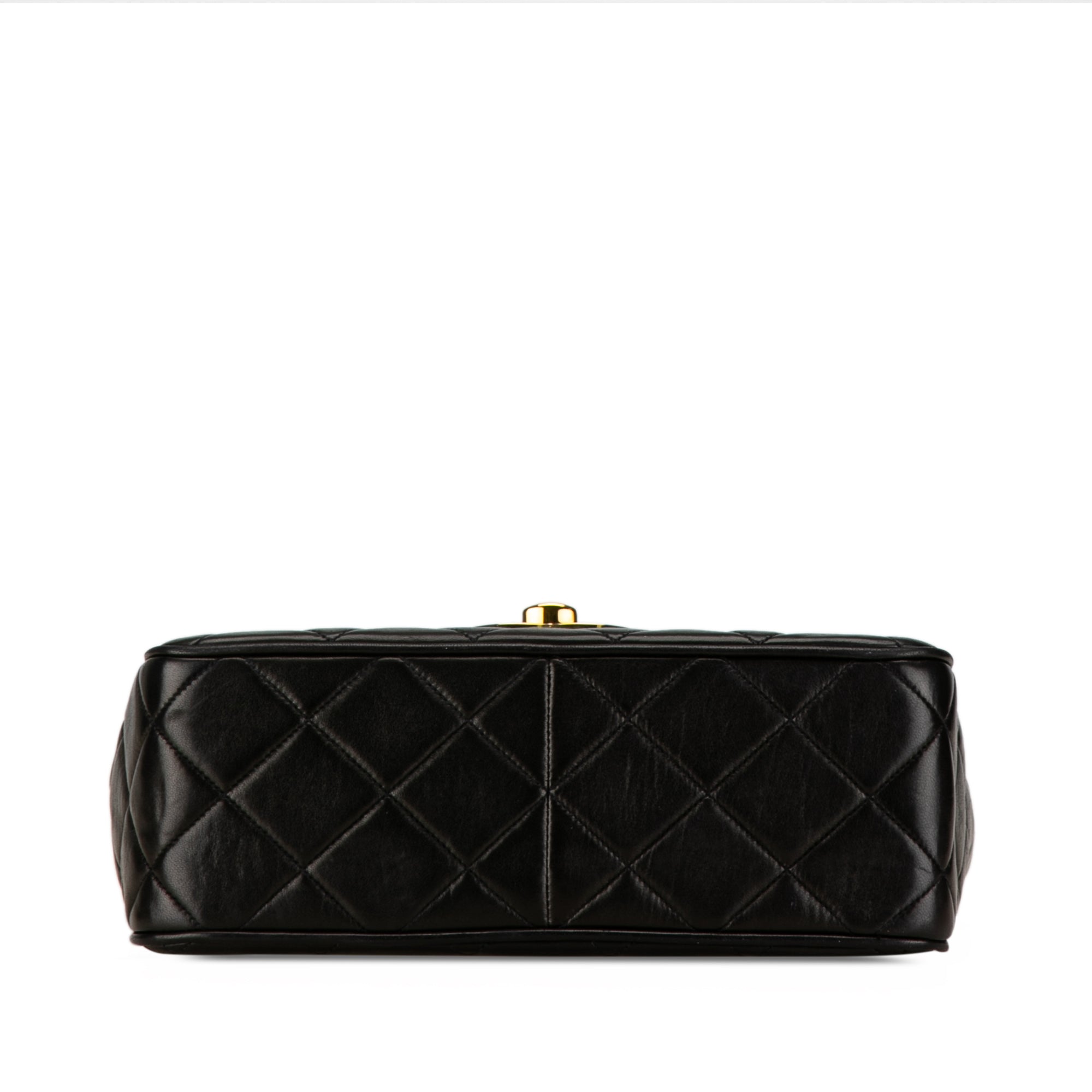 Chanel | Pre-Owned Quilted Lambskin XL Square Flap | Black