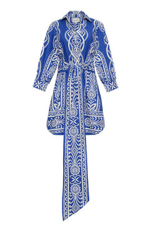 Leighton Dress | Rowan Cobalt