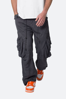 Lightweight Cinch Cargo Pants | Faded Black