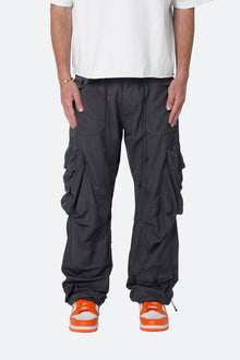 Lightweight Cinch Cargo Pants | Faded Black