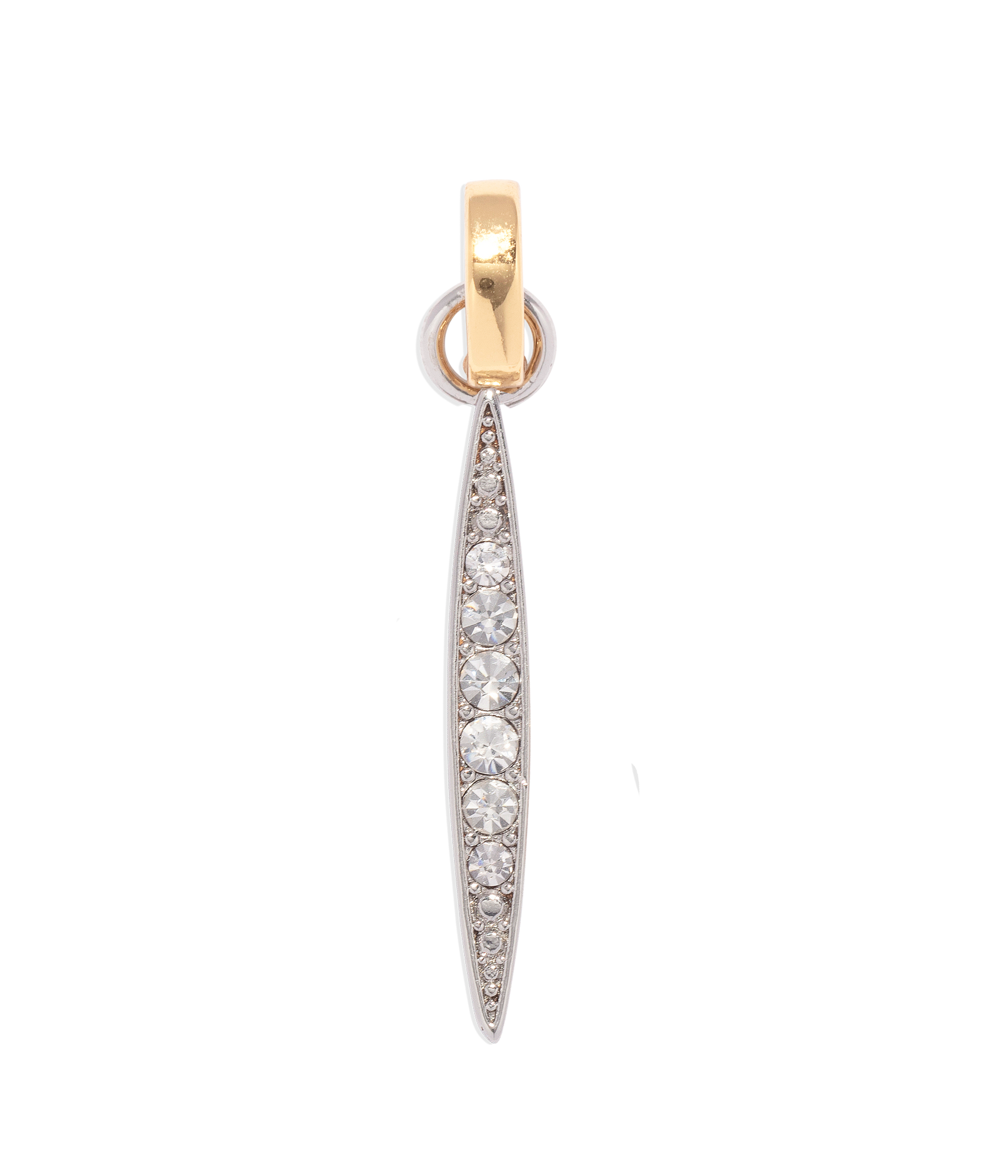 Comet Trail Charm Pendant | Crystal