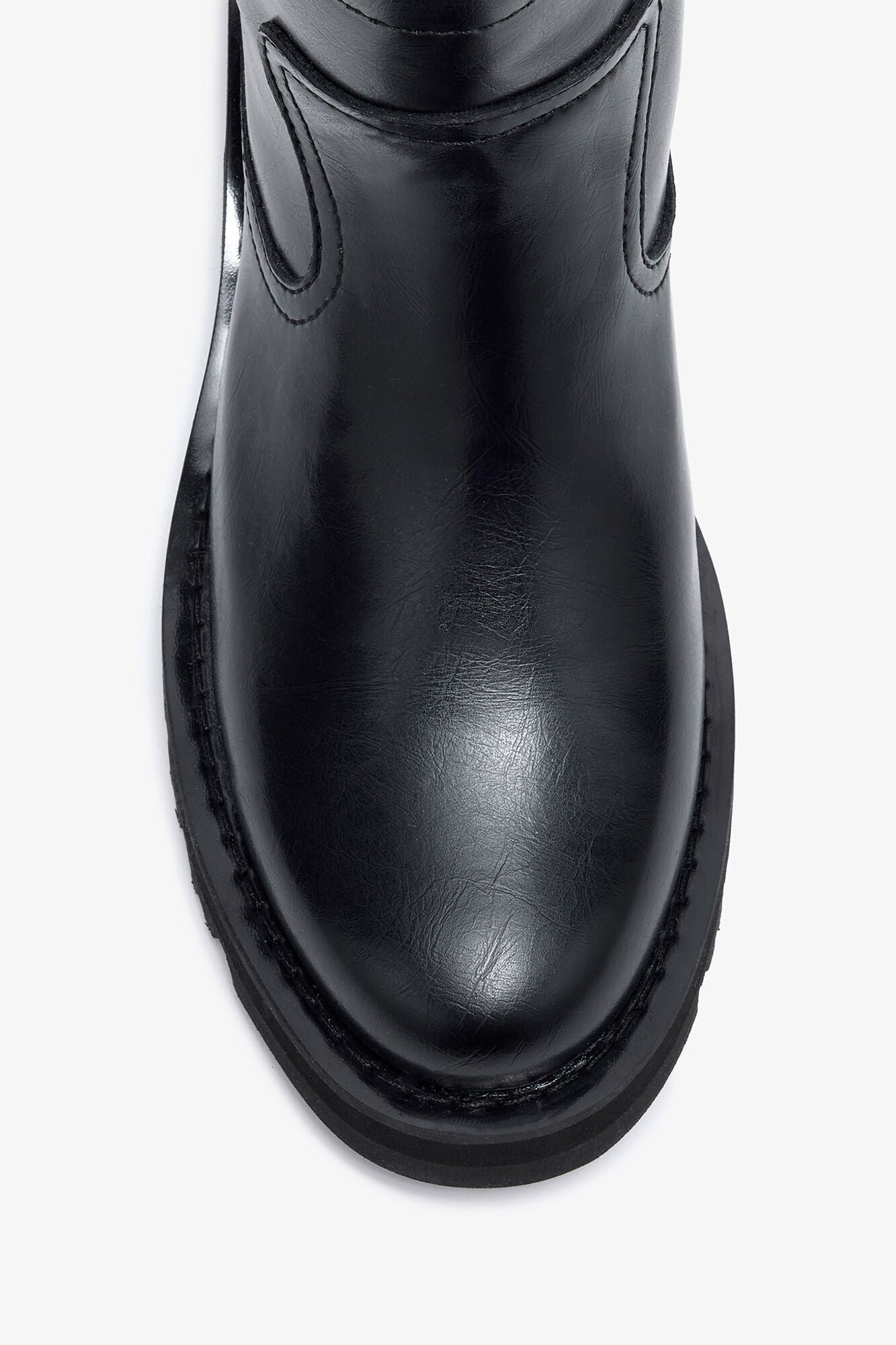 Low Boots in Oleatex | Black