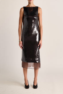 Luminessa Midi Dress | Black