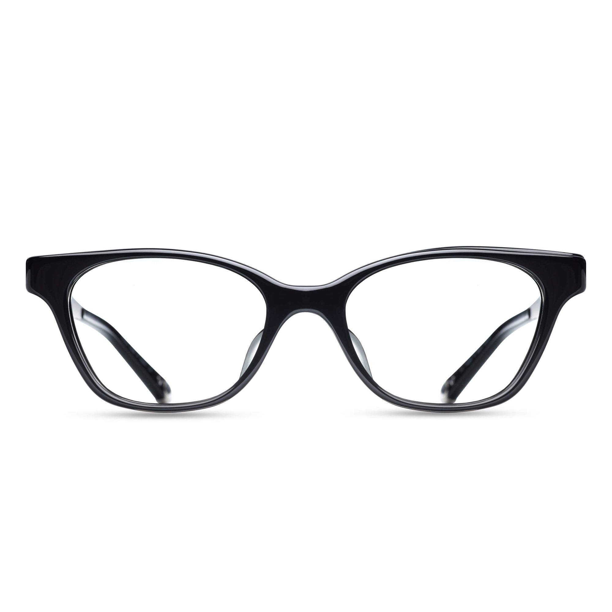 Womens | M2013 Rectangle Optical | Shiny Black | Clear Lens | 48MM