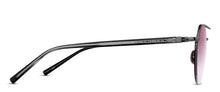 Unisex | M3141 Panto Sunglass | Ruthenium | Pink Gradient Lenses | 50MM