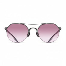 Unisex | M3141 Panto Sunglass | Ruthenium | Pink Gradient Lenses | 50MM