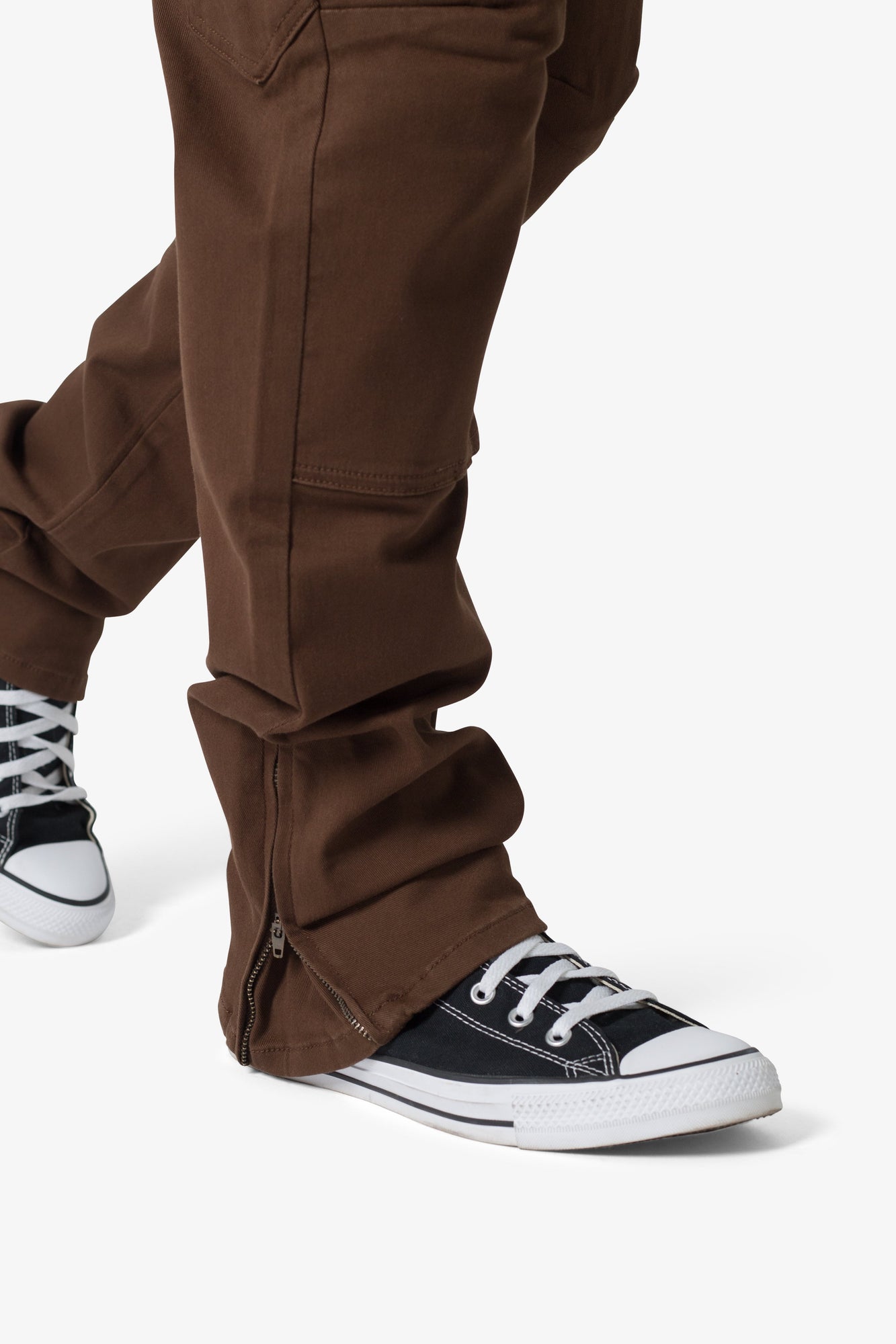 M627 Slim Work Denim | Brown