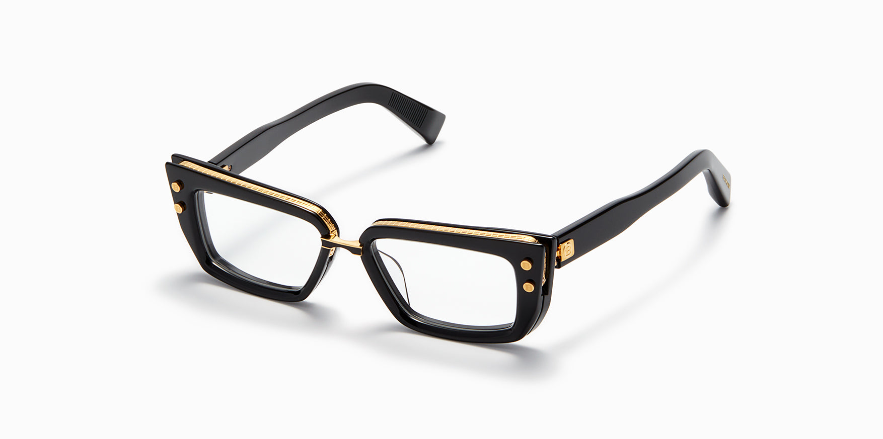 Womens | Madame Optical | Black - Gold | Clear