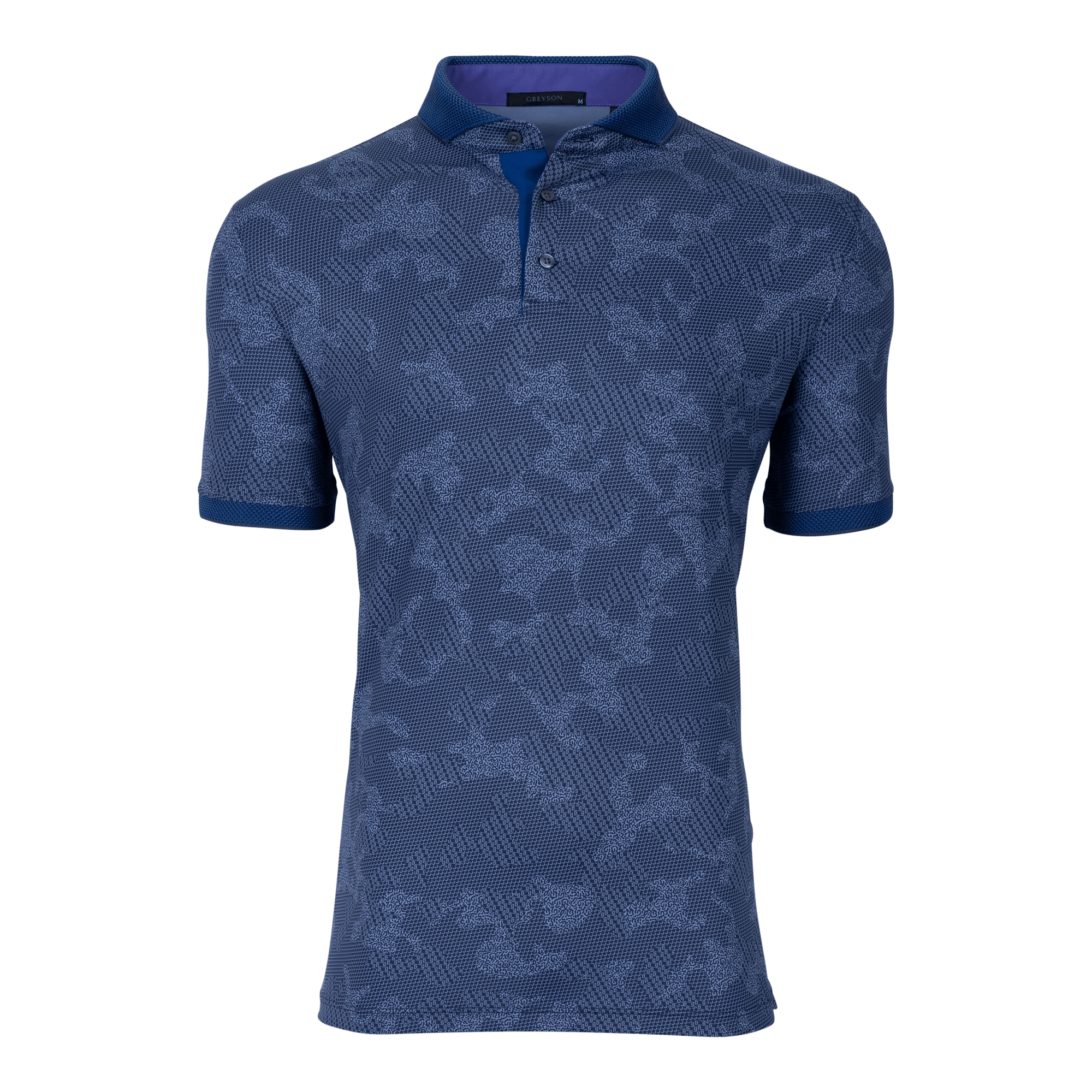 Men | Tonal Scape Polo | Cloud