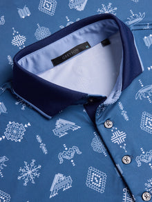 Men | Woven Spirits Polo | Fjord