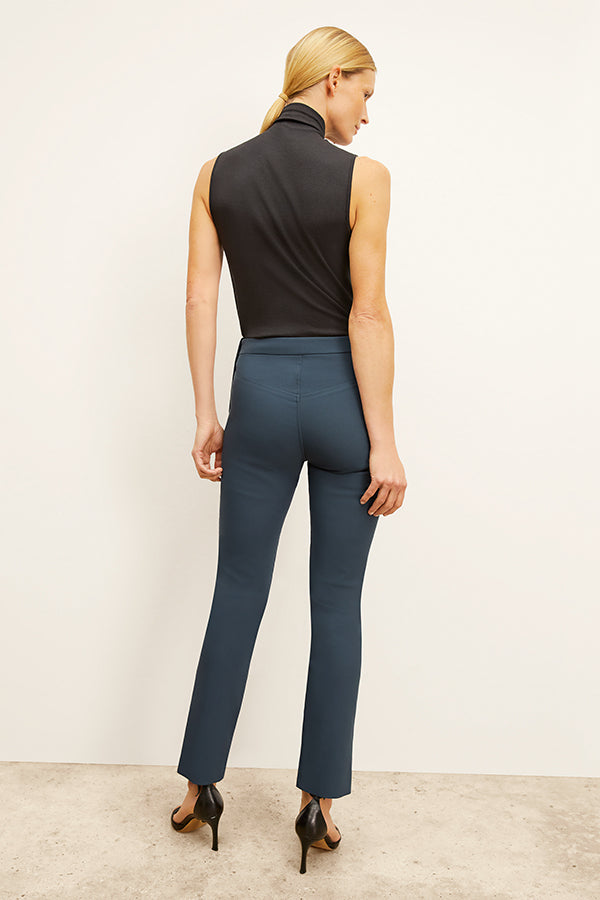 front image of a woman wearing the foster pant in lakeside | Exclude | Grid Hover