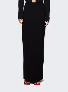 Women | Monot | High Waist Column Skirt | Black