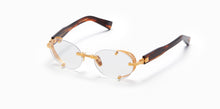 Unisex | Monsieur Optical | Yellow Gold - Medium Brown Swirl | Clear