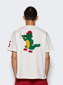 Men | Bode | Reptile Rec Tee | Cream