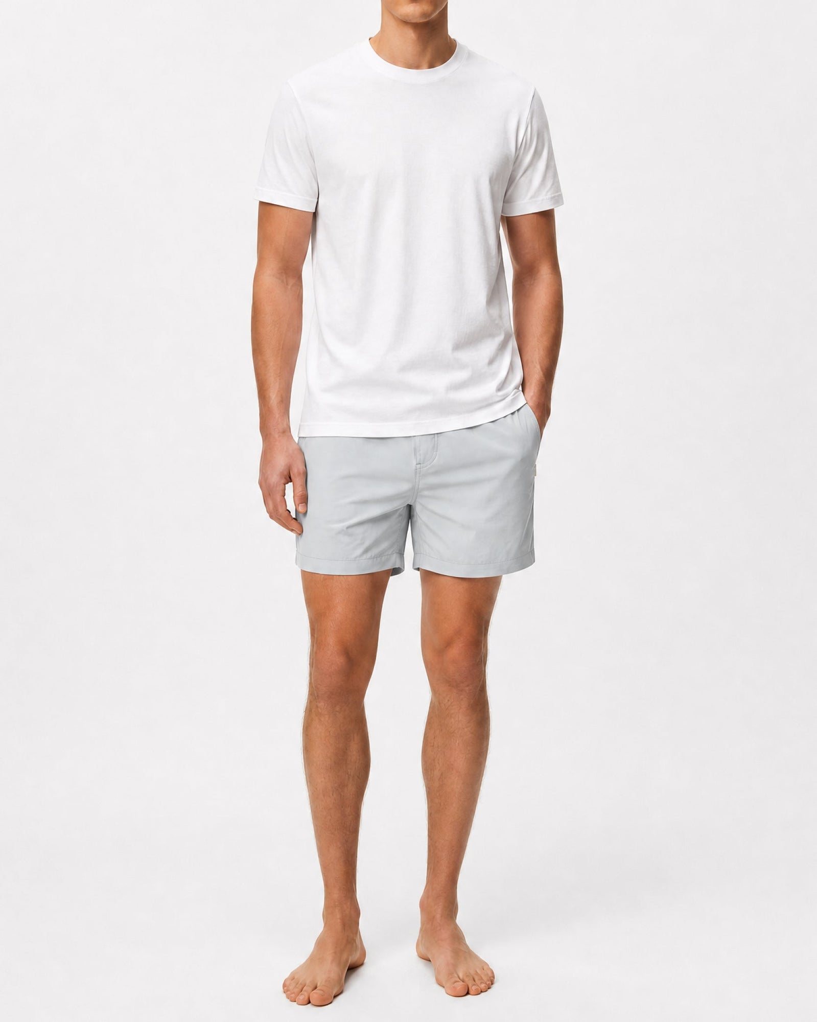 Mens | Stretch Nylon 6" Swim Short | Sky