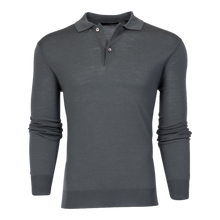 Men | Saratoga Sweater Long Sleeve Polo | Scareb