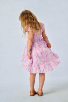 Girls Muriella Heirloom Print Dress | Hibiscus