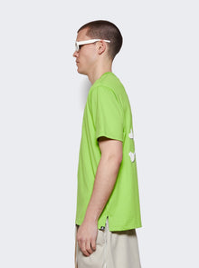 Men | MASTERMIND WORLD | Logo And Skull T-shirt | Lime Green