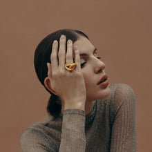 Cine Ring | 18K Gold-Plated on Brass