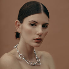 Links Necklace | Sterling Silver | Freshwater Pearls