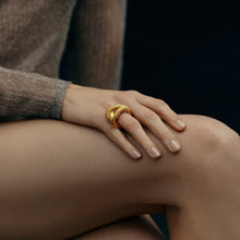 Cine Ring | 18K Gold-Plated on Brass