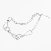 Links Necklace | Sterling Silver | Freshwater Pearls