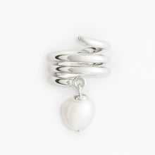 Cam Ring - High Polish | Sterling Silver | Freshwater Pearls