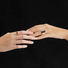 Theorem Ring | 18K Gold-Plated on Brass | Jet Black