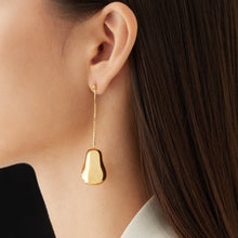 Pear Earrings | 18K Gold-Plated on Brass