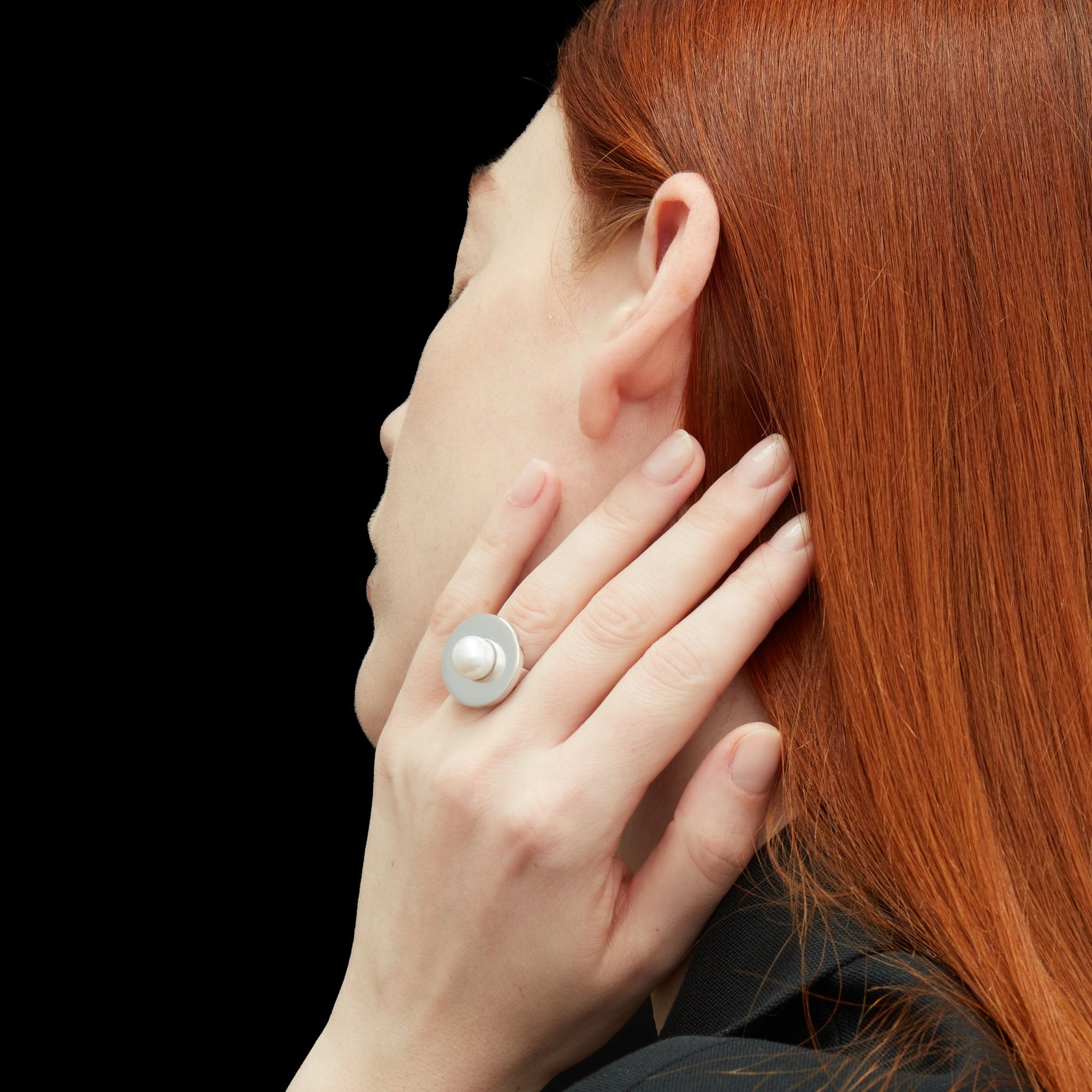 Crown Ring | Sterling Silver | Freshwater Pearls