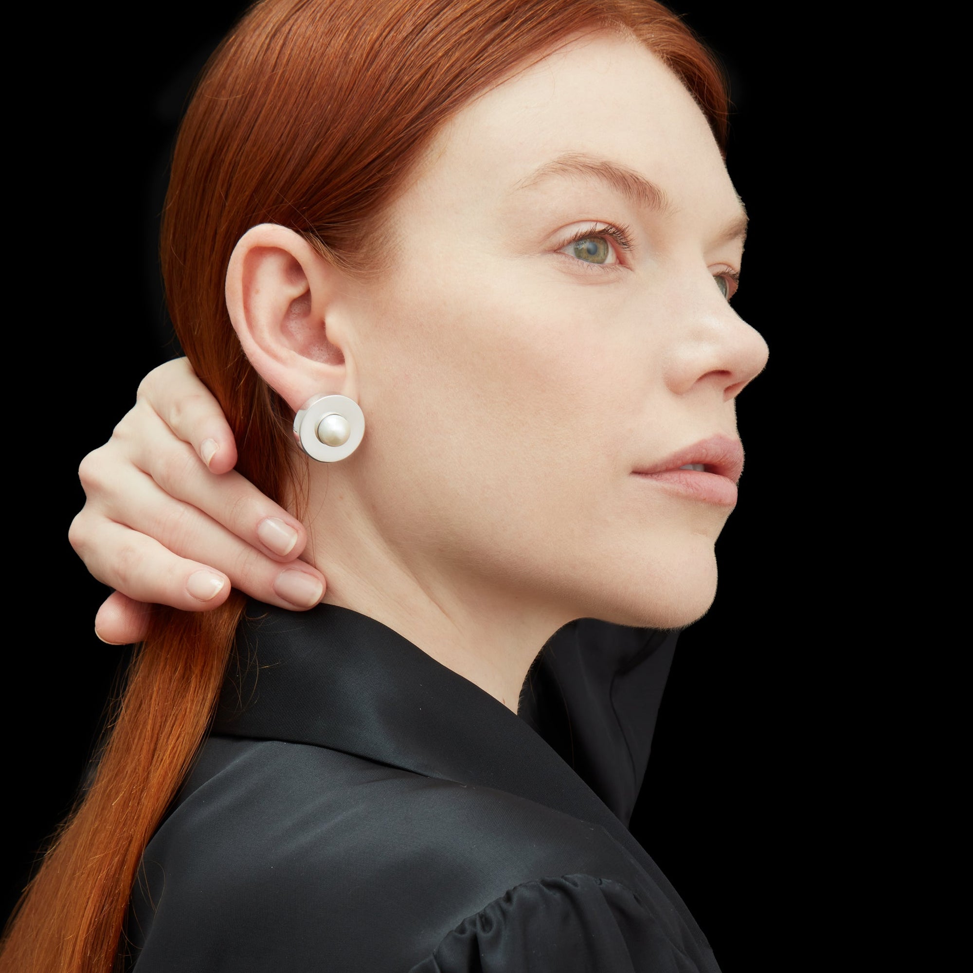 Constantine Earrings | Sterling Silver | Freshwater Pearls