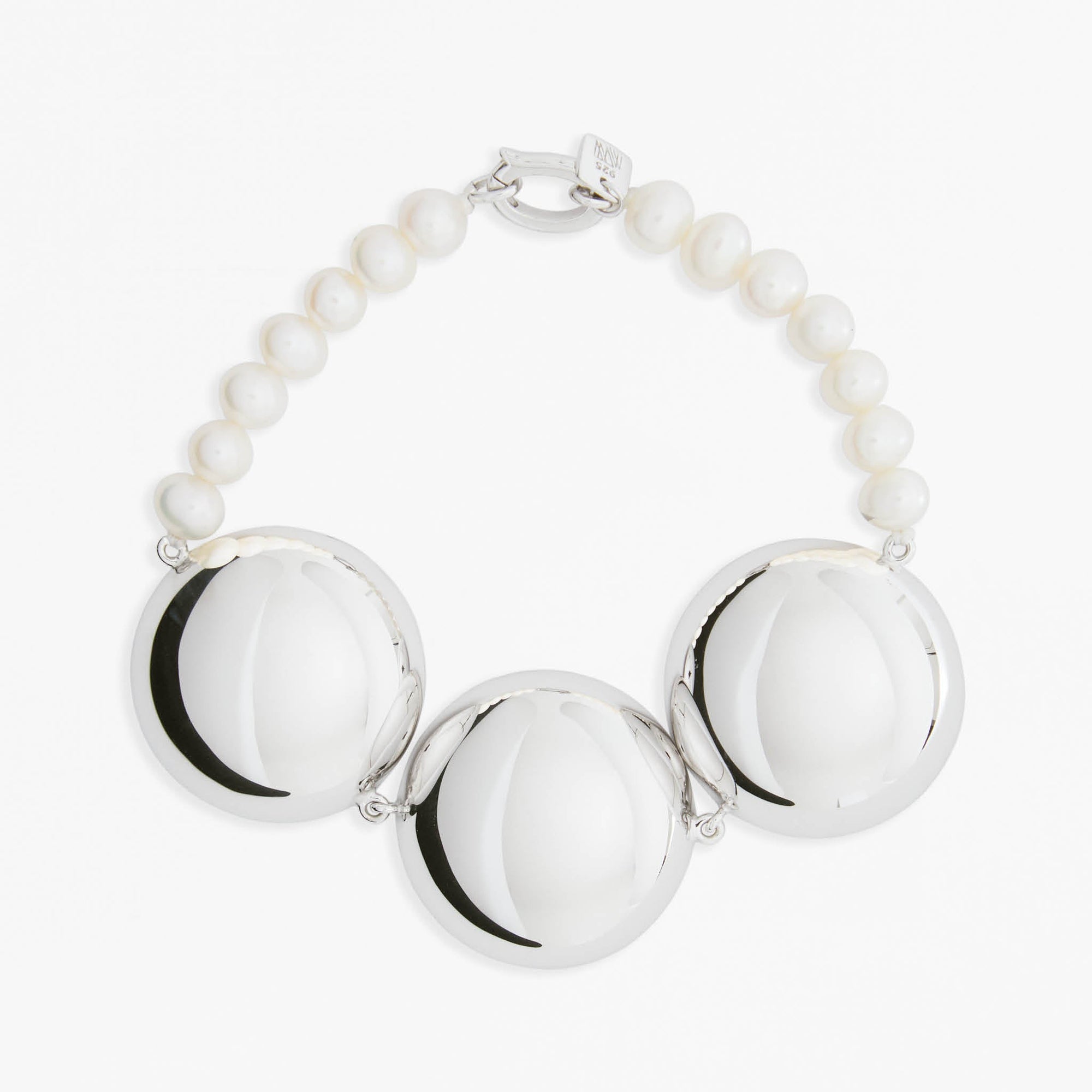 Grace Bracelet | Sterling Silver | Freshwater Pearls