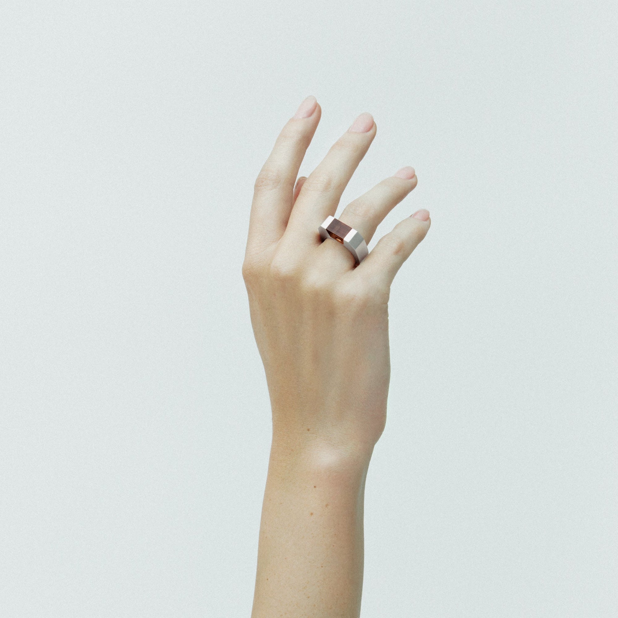 Syd Ring | Sterling Silver | Smokey Quartz