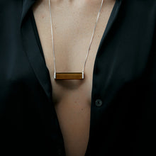 Monolith Pendant | Sterling Silver | Smokey Quartz