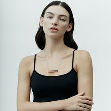 Inverse Pendant | Sterling Silver | Smokey Quartz
