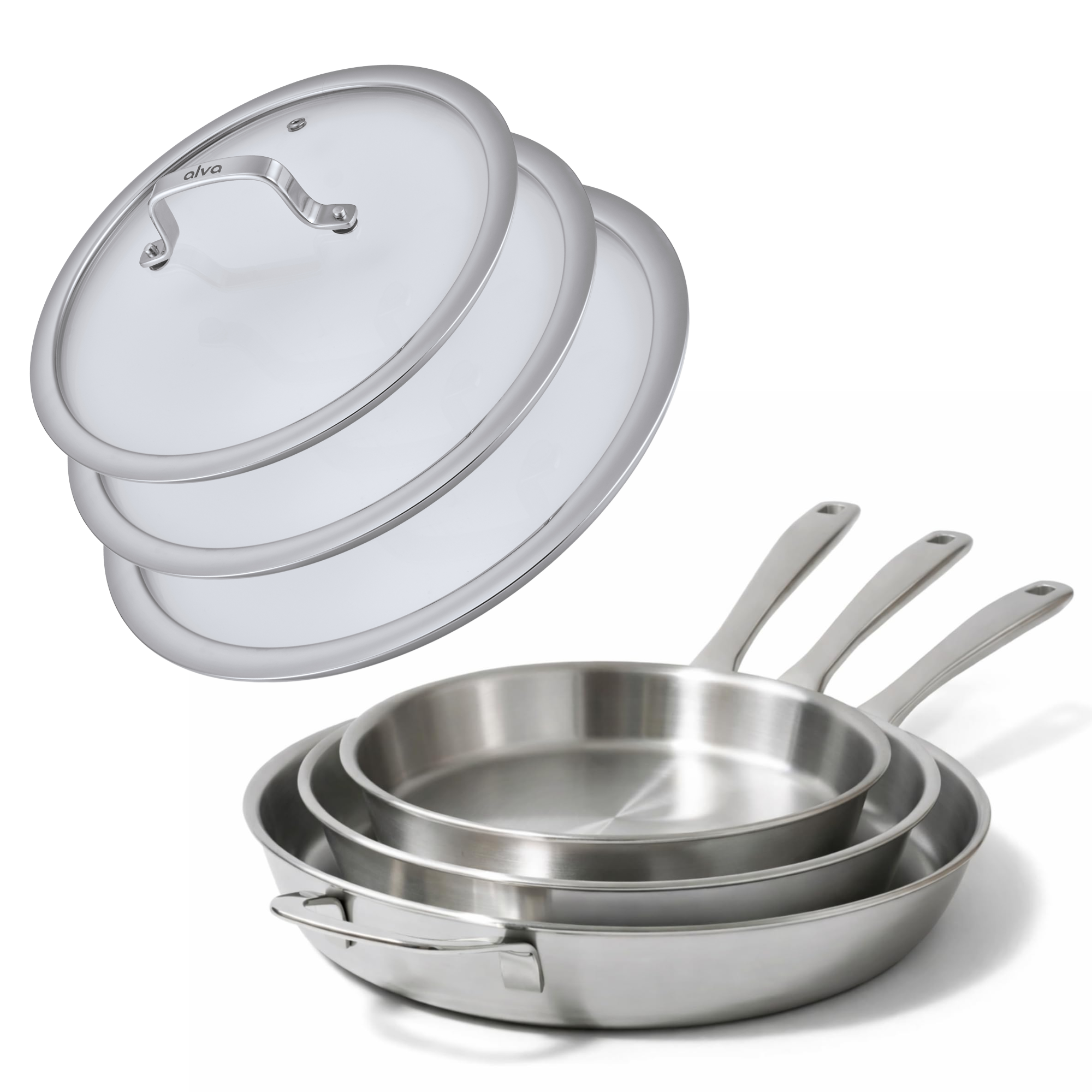 Maestro Multiply Deluxe 6 Pieces Set | Silver