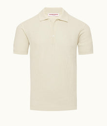 Maranon Classic Fit Mercerised Cotton Polo Shirt | Sea Mist