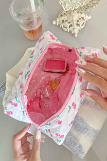 Quilted Pouch | Maraschino
