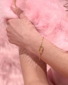 Melrose Bracelet | Clear Crystal | 14K Gold Plated