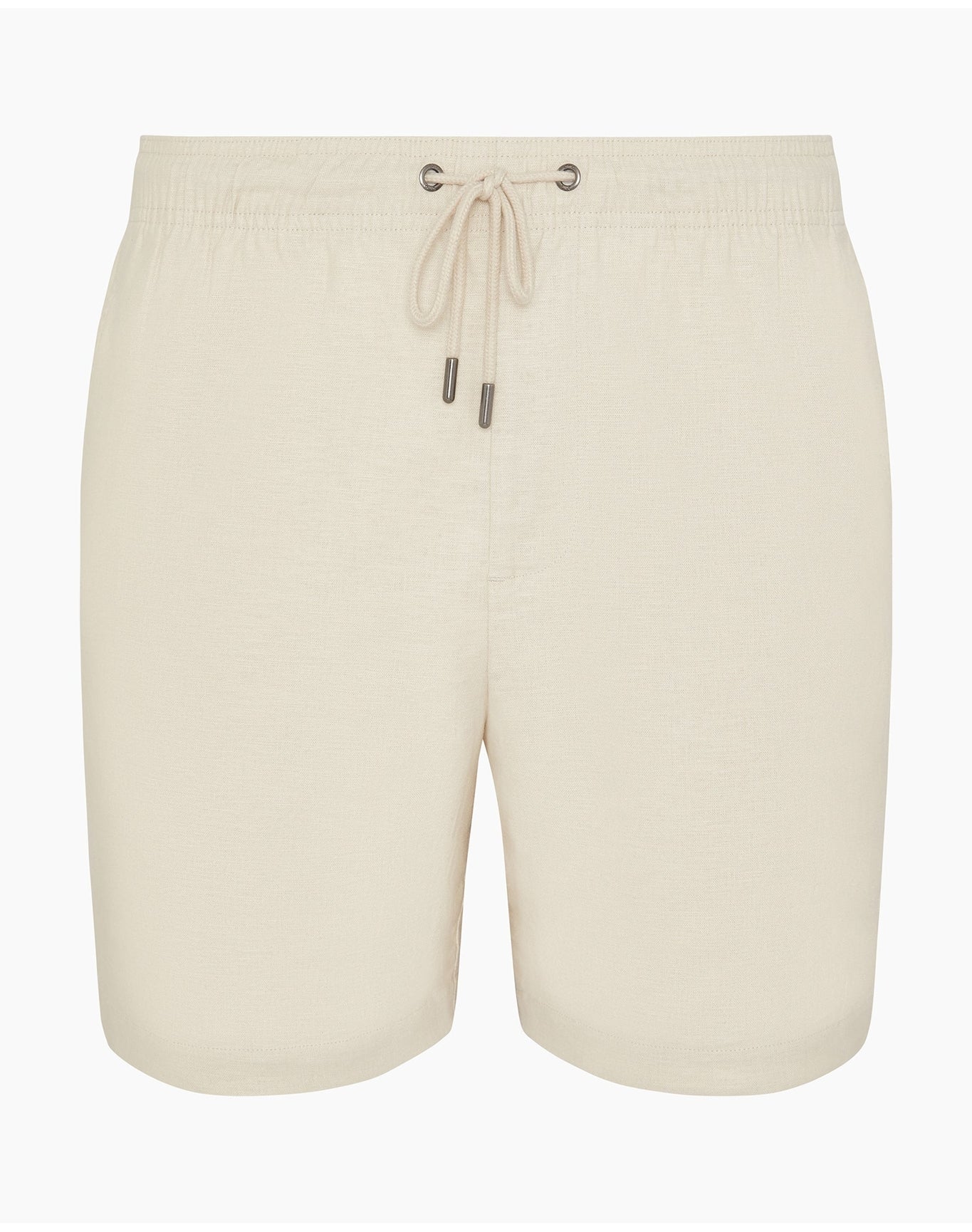 Men | Stretch Linen Pull On Short 6 5" | Stone