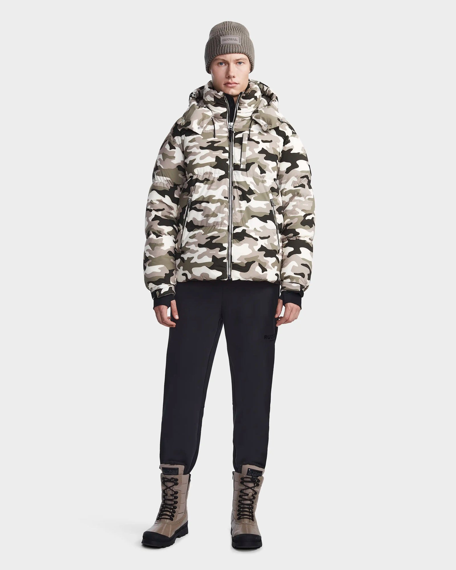 Men | VINCENT Down Puffer | Camouflage