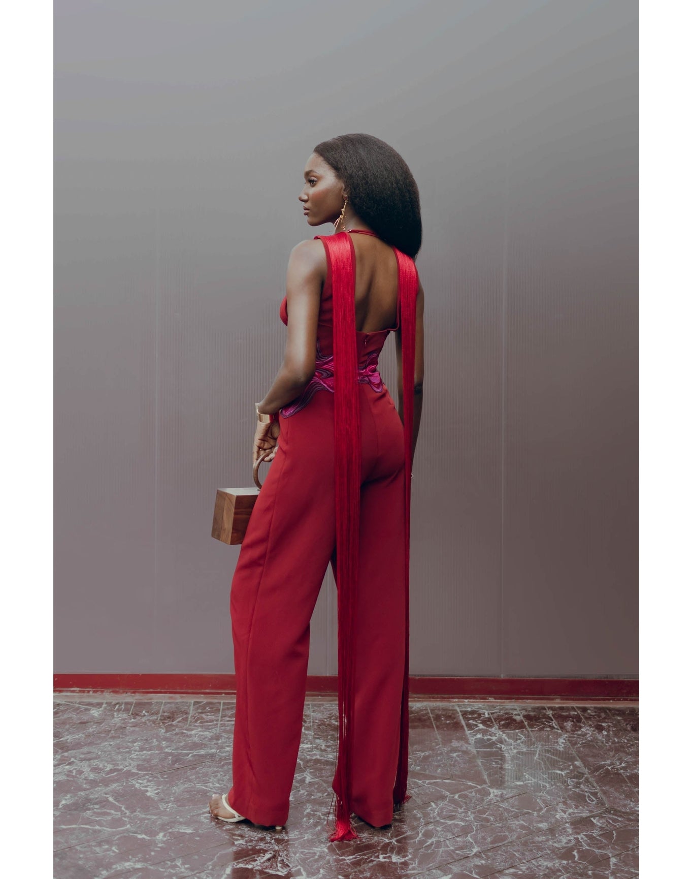Mila Jumpsuit | Wine