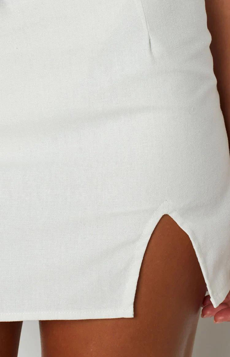 Milan Skirt | White