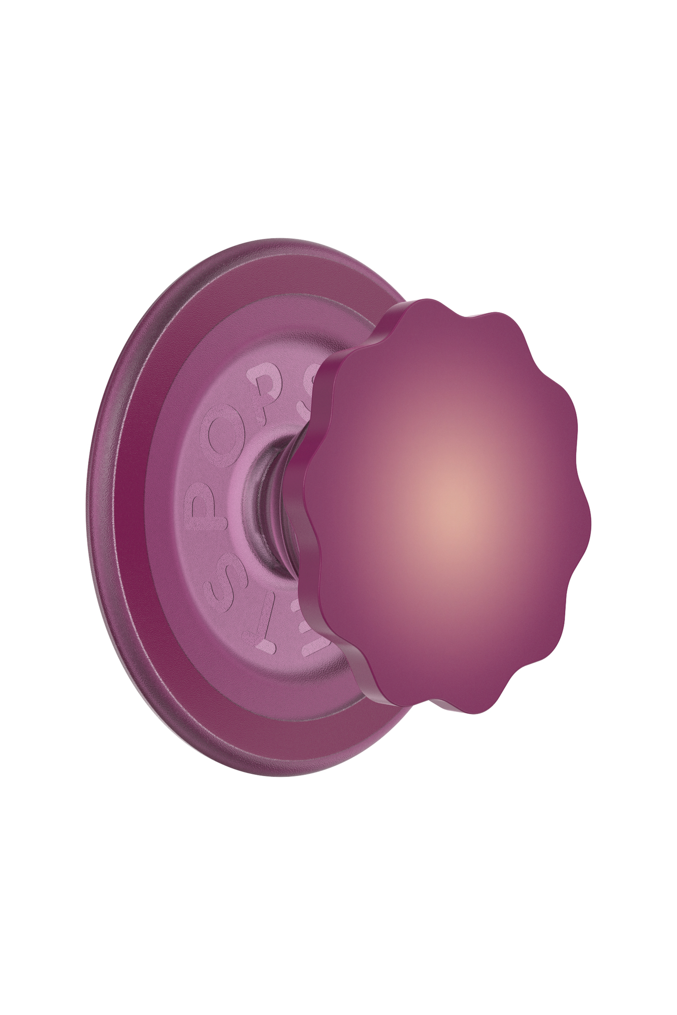 Molded Flower Red Red Wine | Purple