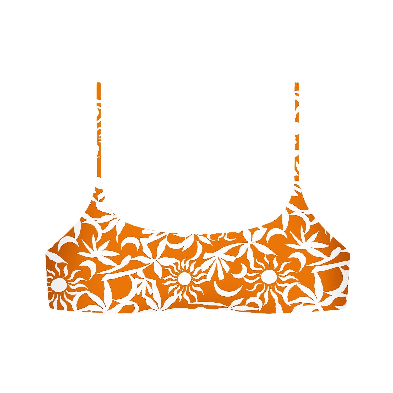 Muse Scoop Top | Bronze Tropica