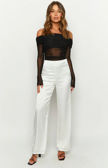 Mykonos Pants | White