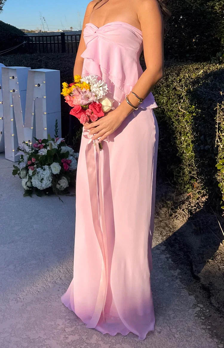 Myrna Maxi Skirt | Pink