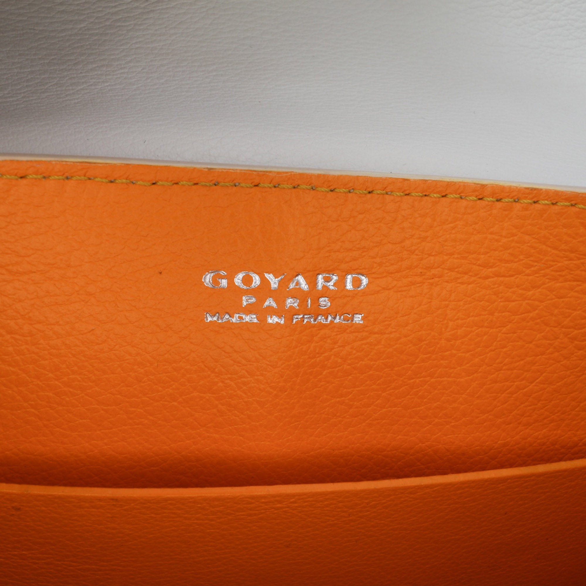 Goyard | Pre-Owned Mini Goyardine Saigon Souple - III | White
